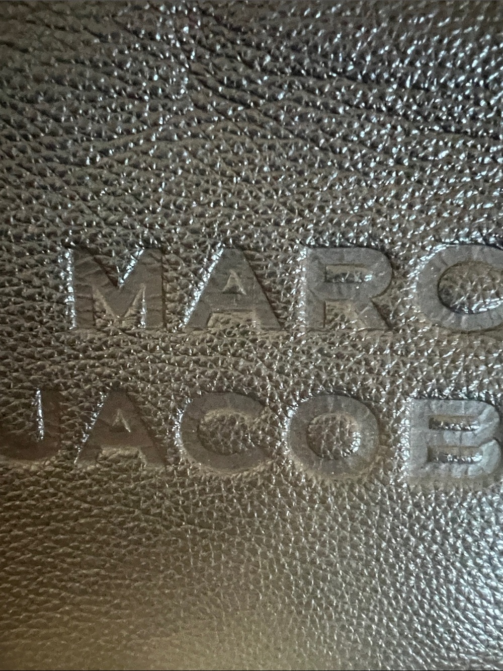 Marc Jacobs Black Leather Crossbody with Black-and-White Striped Strap - Picture 6 of 14